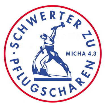 Logo Schwerter zu Pflugscharen
